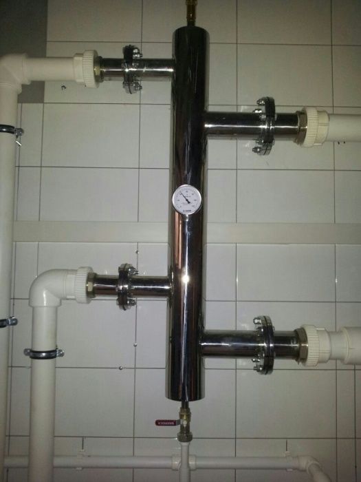 Изготовление теплообменников и гидрострелок из нержавеющей стали.