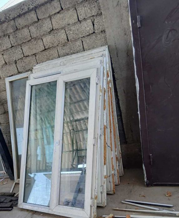 Пластик окна, двери б/у