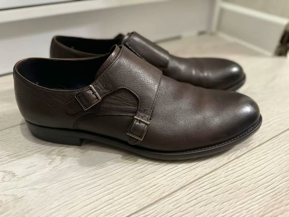 Кожаные мужские ботинки Respect