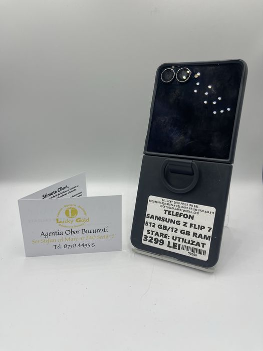 Samsung Z Flip 7 512GB/12GB RAM FACTURA/GARANTIE #50366