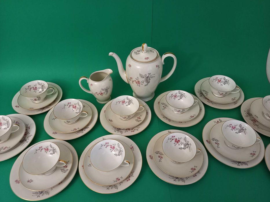 ROSENTHAL AIDA set portelan pentru 12 persoane cafea / ceai