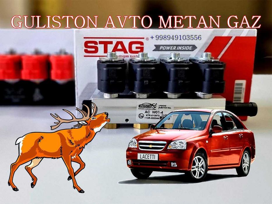 Metan gaz ustanovka 100 %