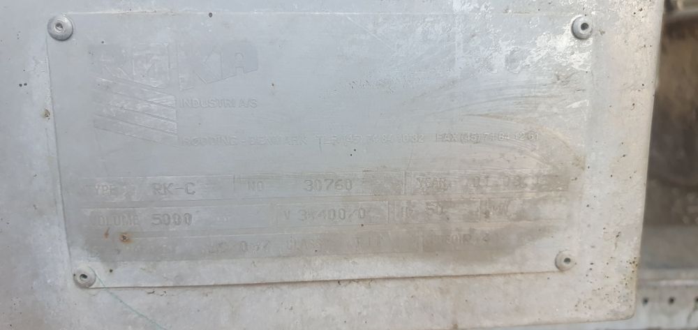 Tanc racire lapte, racitor lapte, cisterna de lapte