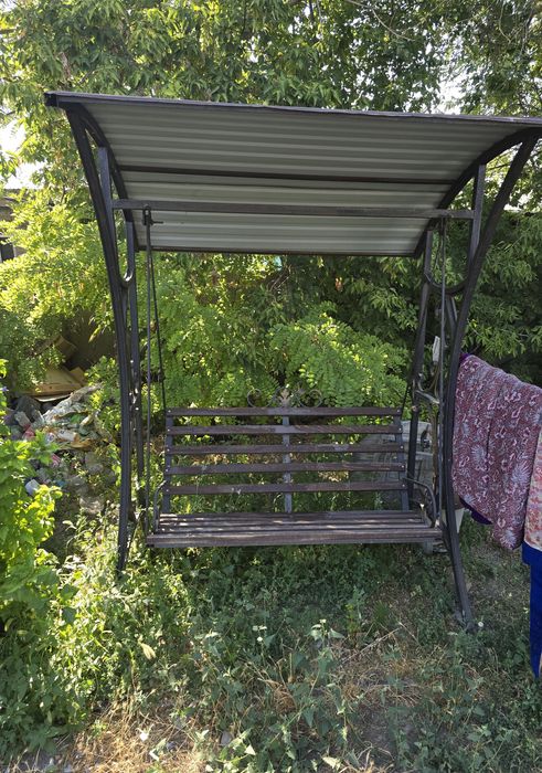 Скамейка качеля  литый