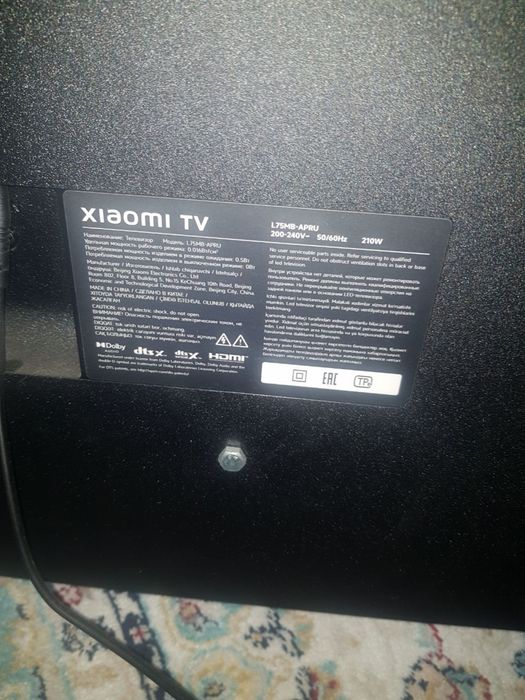 Смарт-телевизор 75" Xiaomi TV A Pro 75 (L75MB-APRU)