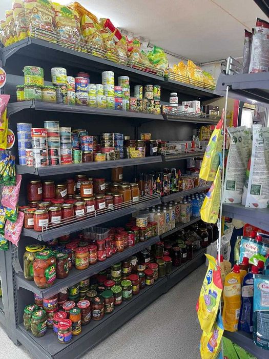 Стеллаж.Продуктовый стиллаж.Стеллажи для магазинов. Полка.Стиллажи