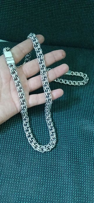 Продам набор мужской цепочка и браслет