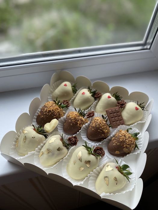 Клубника в бельгийском шоколаде