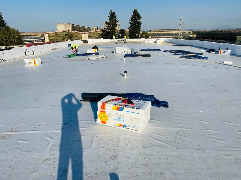 Hidroizolatii terase, Hidroizolatii Acoperisuri terasa! Hidroizolatii Bazine Apa, Montaj membrana  EPDM, membrana  TPO, membrana  PVC! Garantie 20 ani
