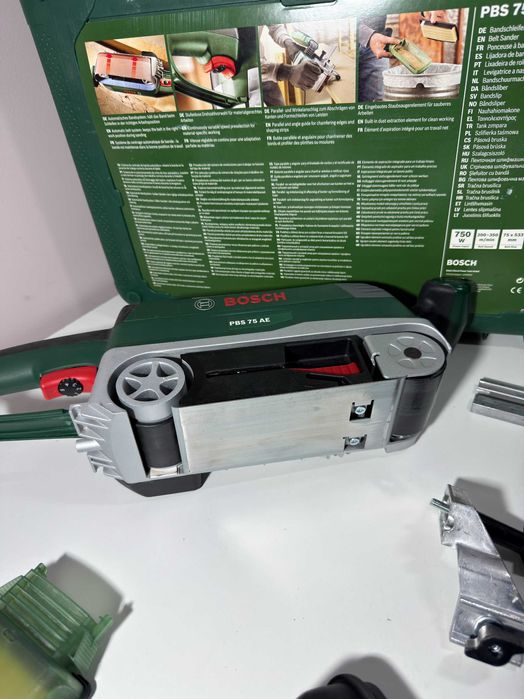 Bosch PBS 75 AE slefuitor electric cu banda Banda