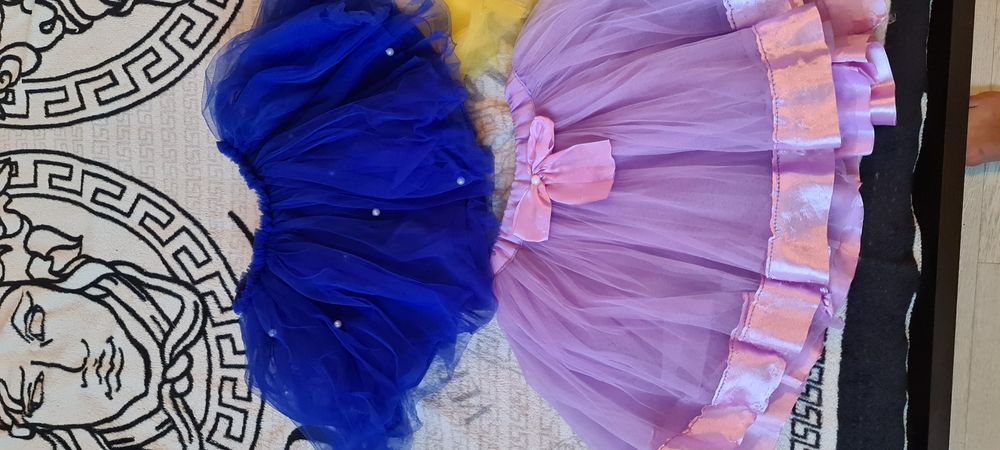 Юбки пышные для девочек синий остался