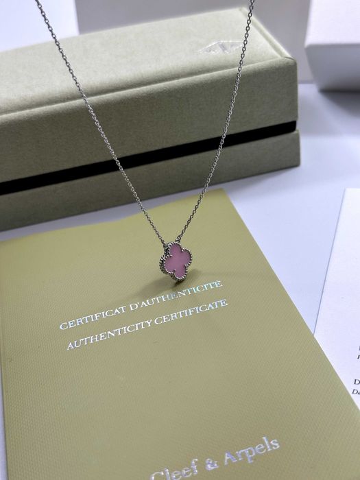 Colier Van Cleef & Arpels Aur Alb 750 Pink