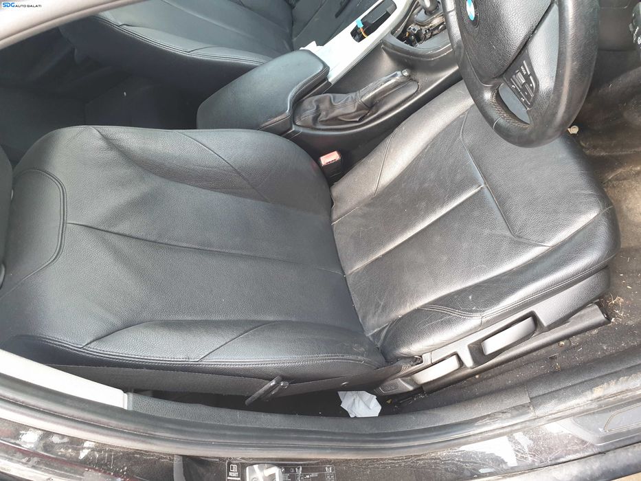 Interior Piele Scaune Stanga Dreapta Fata Fara Incalzire si Bancheta cu Spatar BMW Seria 3 F30 Berlina Sedan 2011 - 2019 [K6671]
