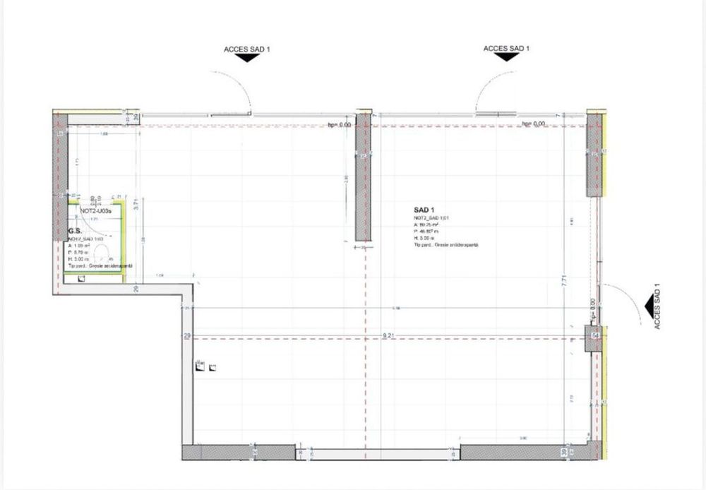 Spatiu comercial, 80 mp utili, Calea Torontalului