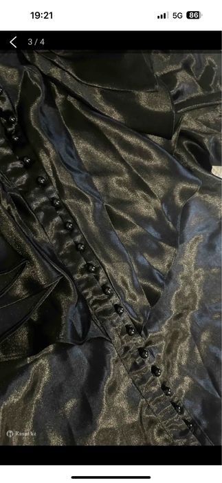 Нарядная черная кофточка