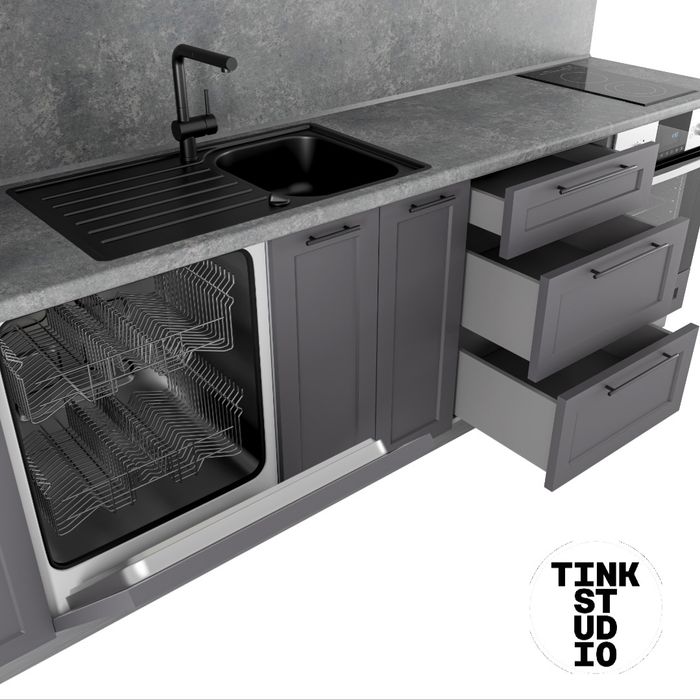 Модулна блок кухня 3.00 л.м.