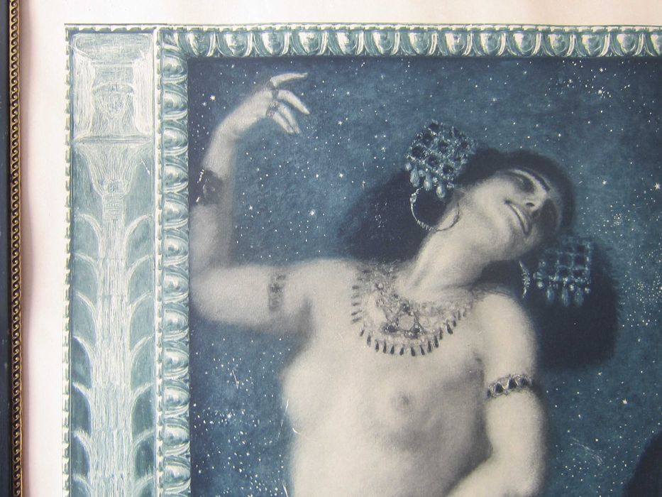 Саломея -- гравюра -- Franz von Stuck ( 1906 год.  )