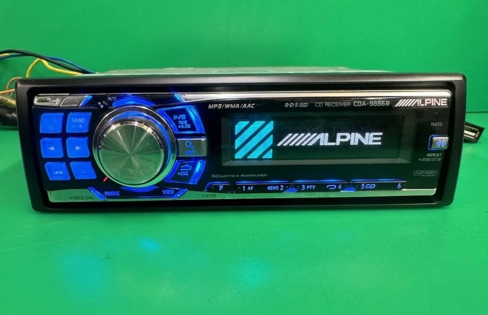 alpine cda 9886r