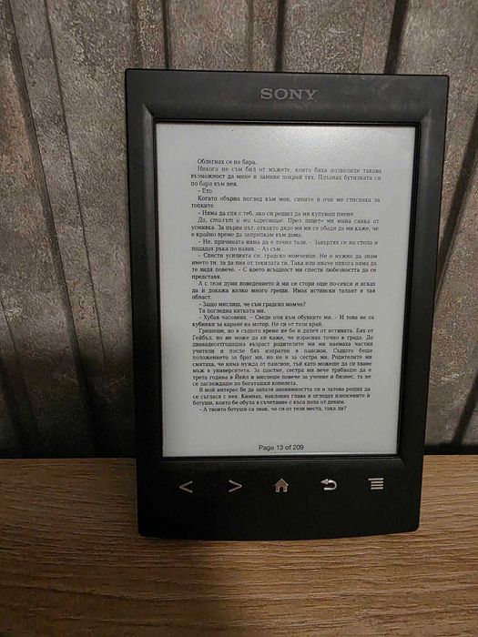 Електронен четец ereader Sony PRS-T2 6"