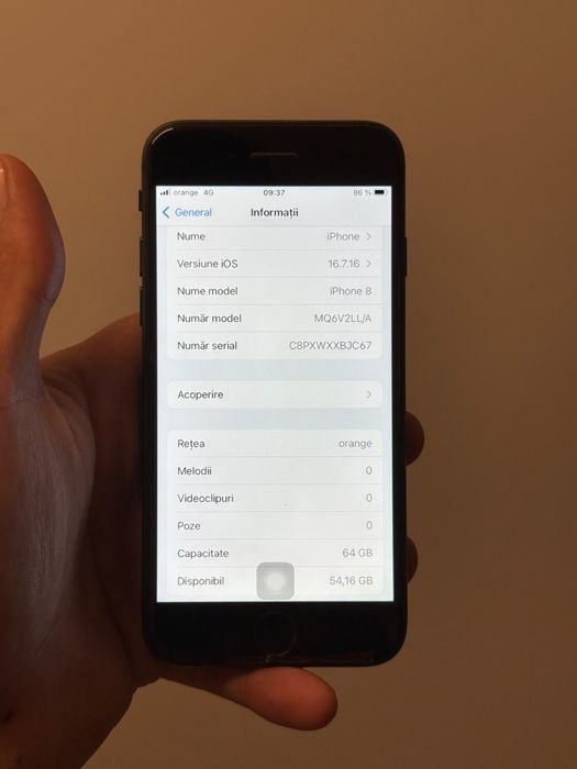 iPhone 8 Negru 64GB