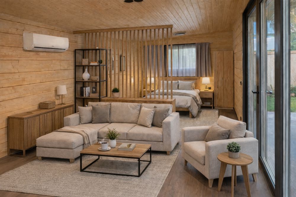 Финландска ( Log-house)Преместваема-мобилна  къща - Luxwood house LTD