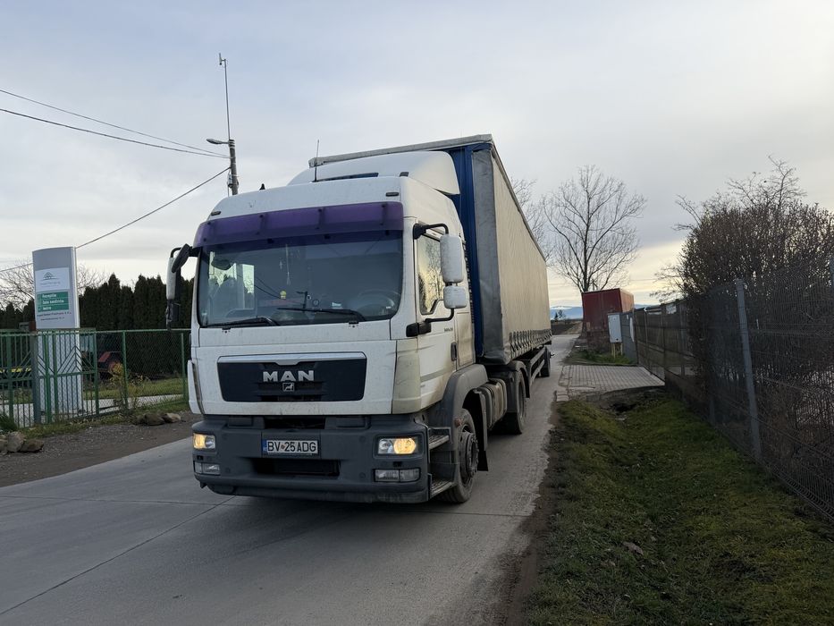 Vand man tgm 2011 + semiremroca o axa