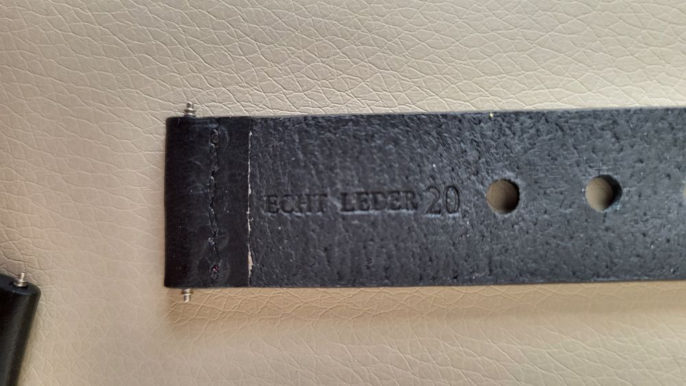 Curele din piele pentru ceas de mana, 20 mm latime