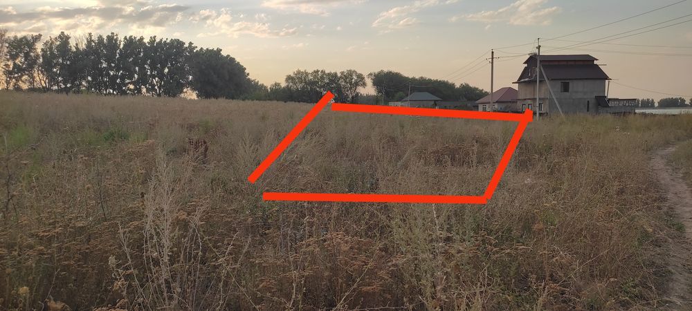 Продам участок в 19 км.