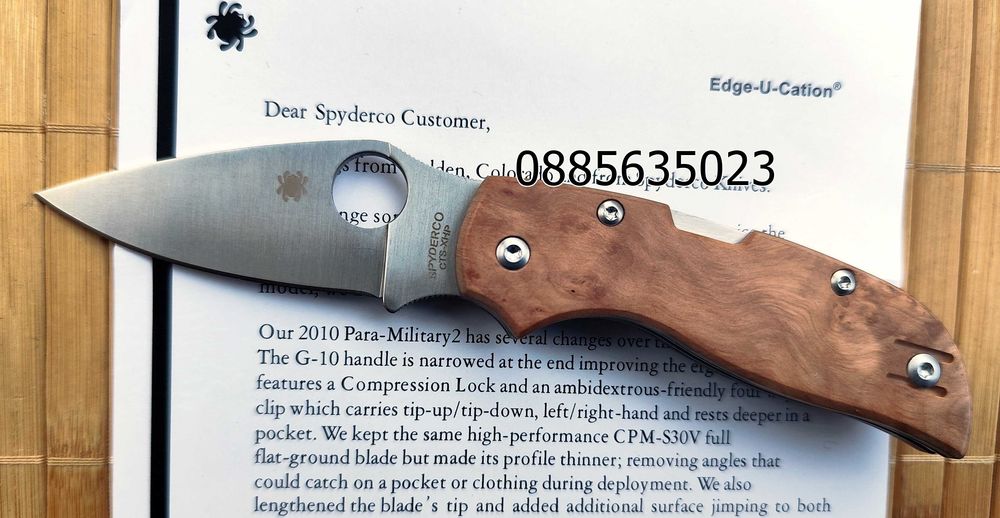 Spyderco Chaparral C152WDP