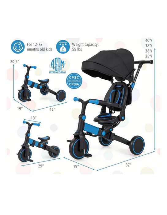 новый велосипед трансформер(в коробке)