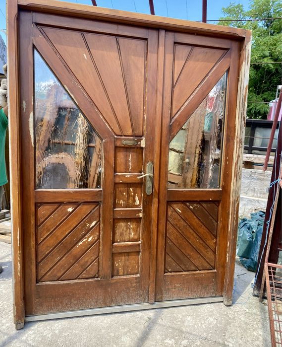 USA CASA INTRARE dubla Germanis lemn termopan H 220 x L 170 Garantie