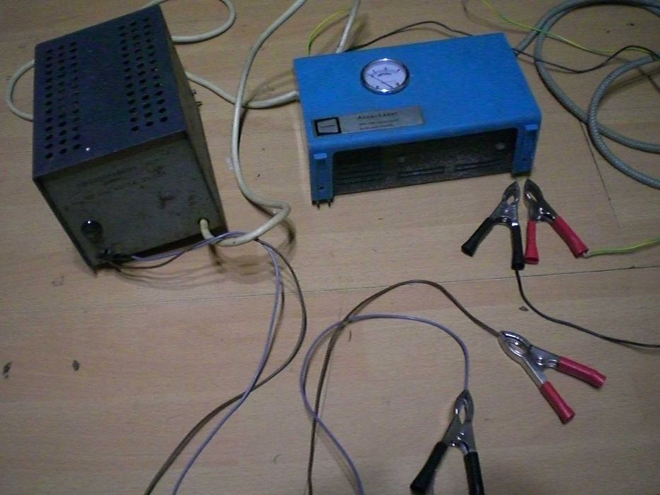 зарядно за акумулатор бг и немско старите