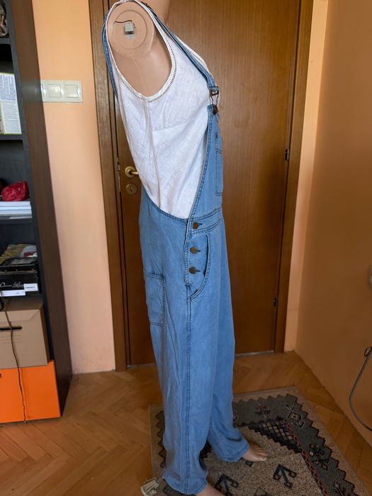 Дънков гащеризон Ganni, размер S