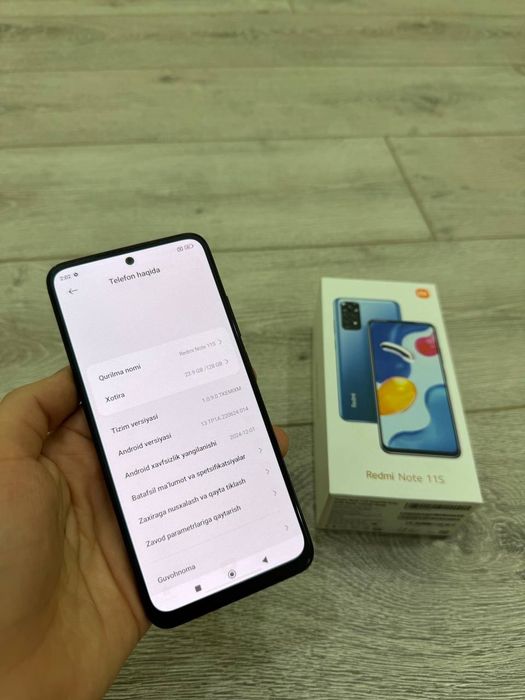 Redmi not 11s 128 8 orginal