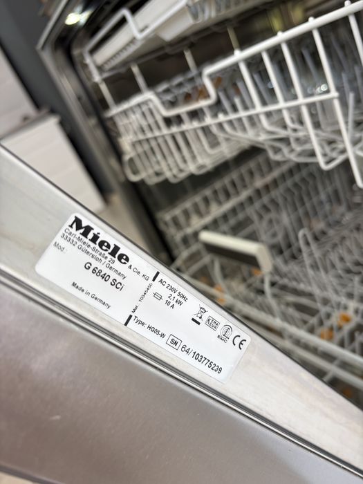 Miele G6840 sci  миялна за частично вграждане /Лед осветление/Инверторна/24 мес гаранция