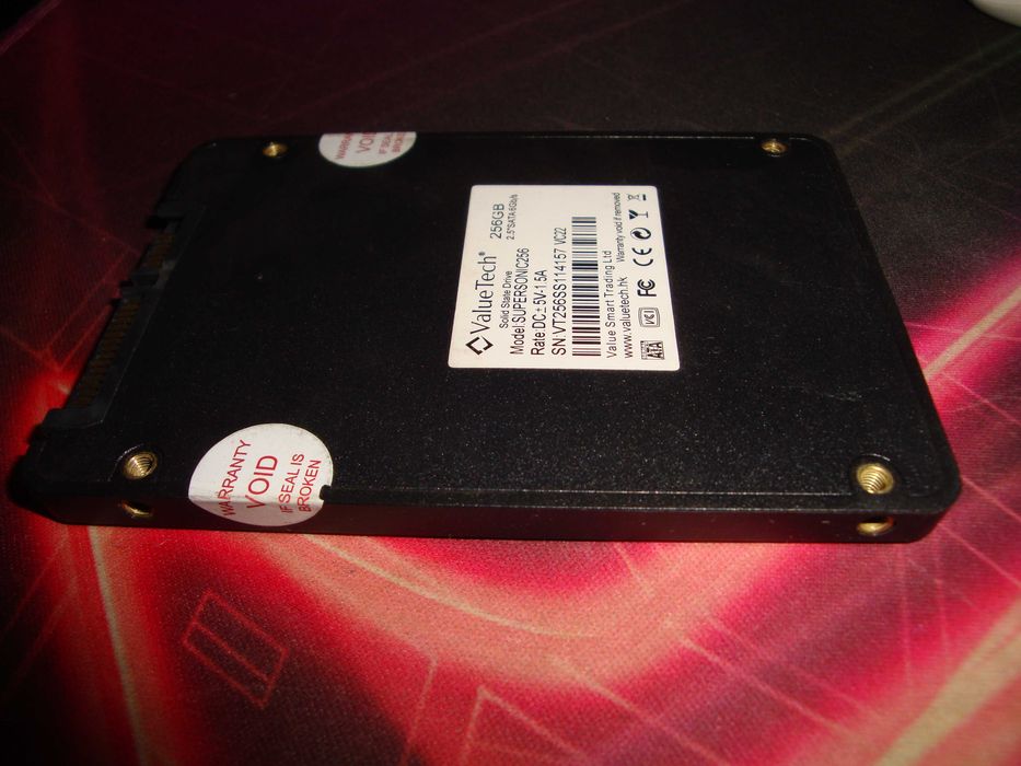 SSD Valuetech Supersonic 256GB sata 2.5" HDD laptop / calculator
