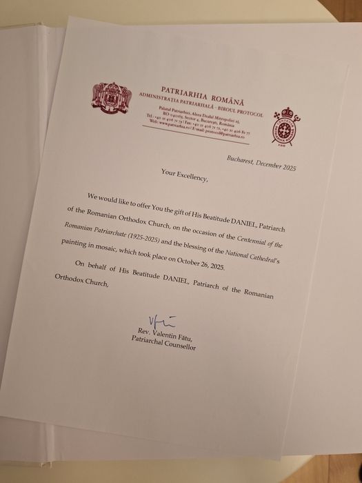 Album EDITIE DE PROTOCOL - National Unity and Ecclesial Dignity