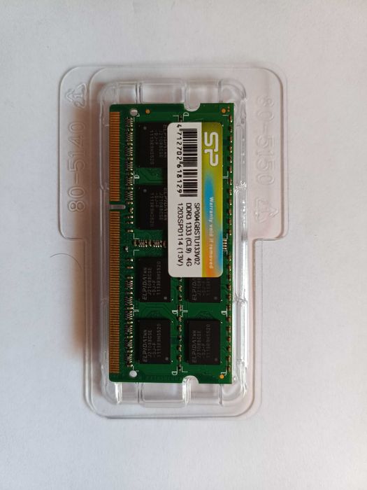 Memorie RAM Laptop SODIMM Silicon Power ELPIDA DDR3 1x4GB, 1333MHz
