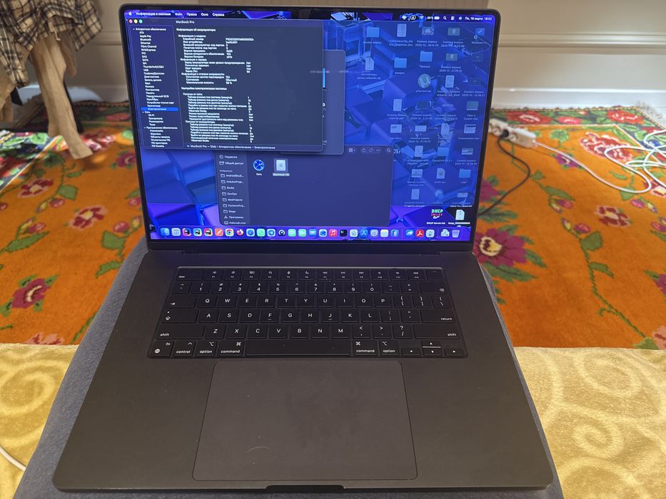 Macbook Pro 16 M3max/48gb/1TB