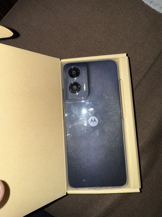 Смартфон Motorola Moto g35, 128GB, 4GB RAM, 5G, Midnight Black НОВ!!!