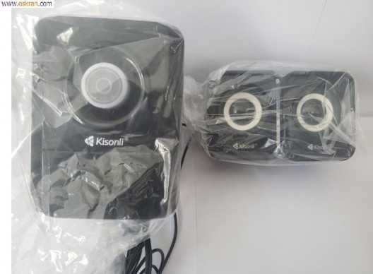 Компютърни Тонколони Kisonli U-2900BT, Bluetooth, 5W+2x3W, USB, Черен