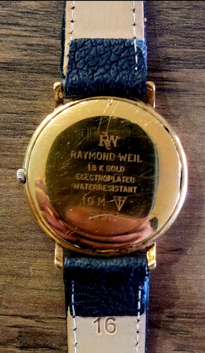 Raymond Weil Geneve 9807 18k Electroplated