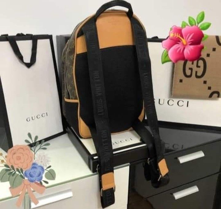 Rucsac unisex LV,super model, saculet, etichetă