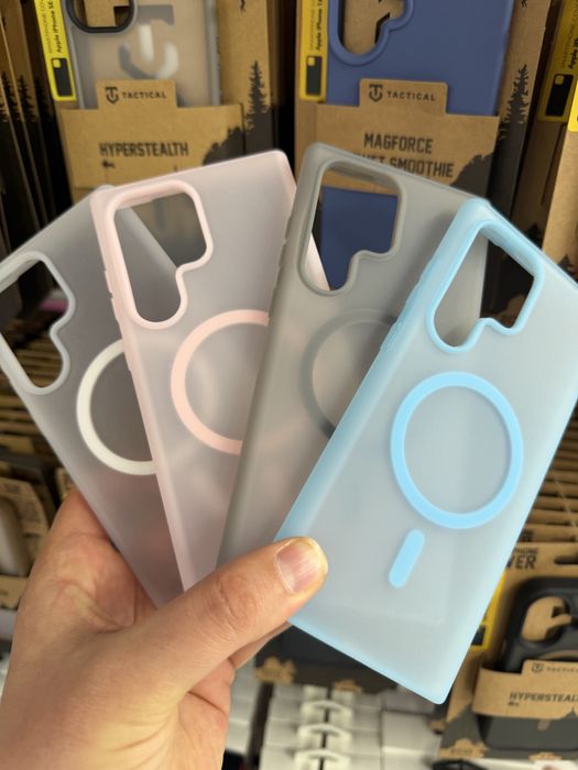 Samsung Galaxy S24 Ultra,Samsung Galaxy S23 Ultra матиран MAGSAFE гръб