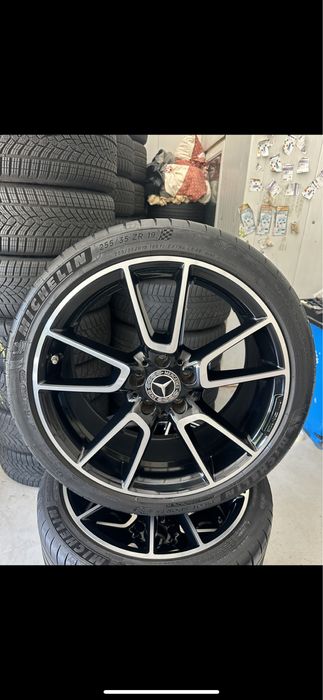jante mercedes amg c e glc class anvelope 225 40 19 cu 255 35 19
