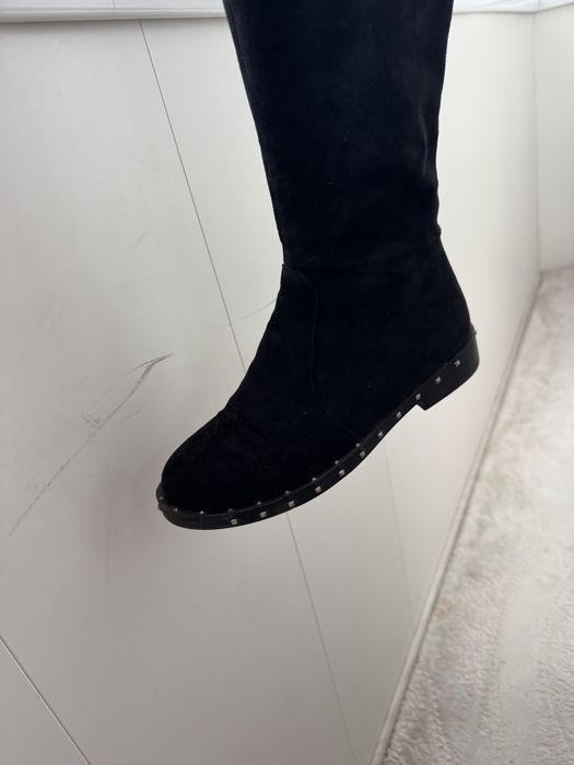 Ботфорды зимние.