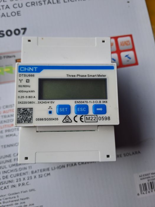 Smart meter CHINT DTSU666