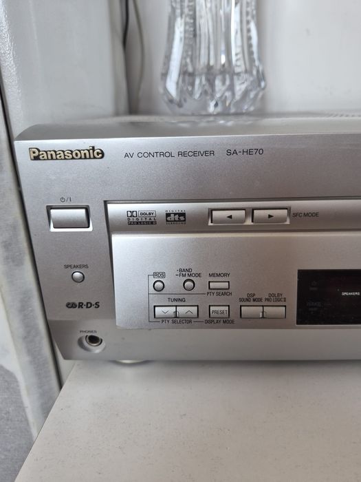Boxe eltax milenium 500w,si amplificator Panasonic sa-he70