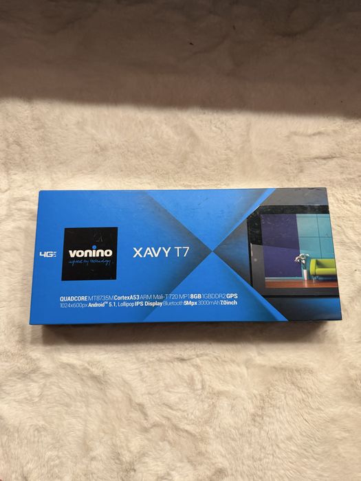 Tabletă Vonino Xavy T7 4G LTE, nouă în cutie, Black
