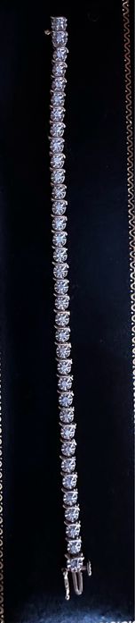 Bratara tenis din aur